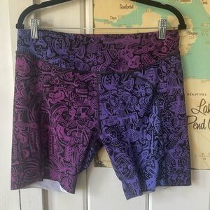 Janji Bike Shorts - Blue/Purple 💜